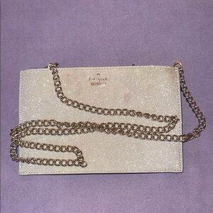 kate spade Glitter clutch - Silver